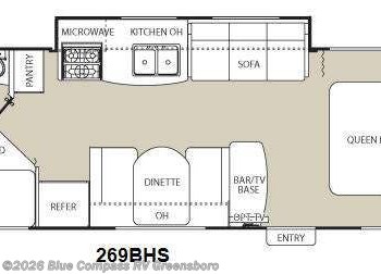 Used 2013 Coachmen Freedom Express LTZ 269BHS available in Colfax, North Carolina