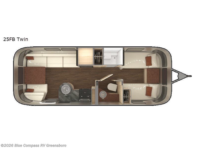 Used 2019 Airstream International Serenity 25FB Twin available in Colfax, North Carolina