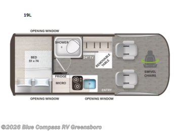 Used 2022 Thor Motor Coach Sanctuary 19L available in Colfax, North Carolina