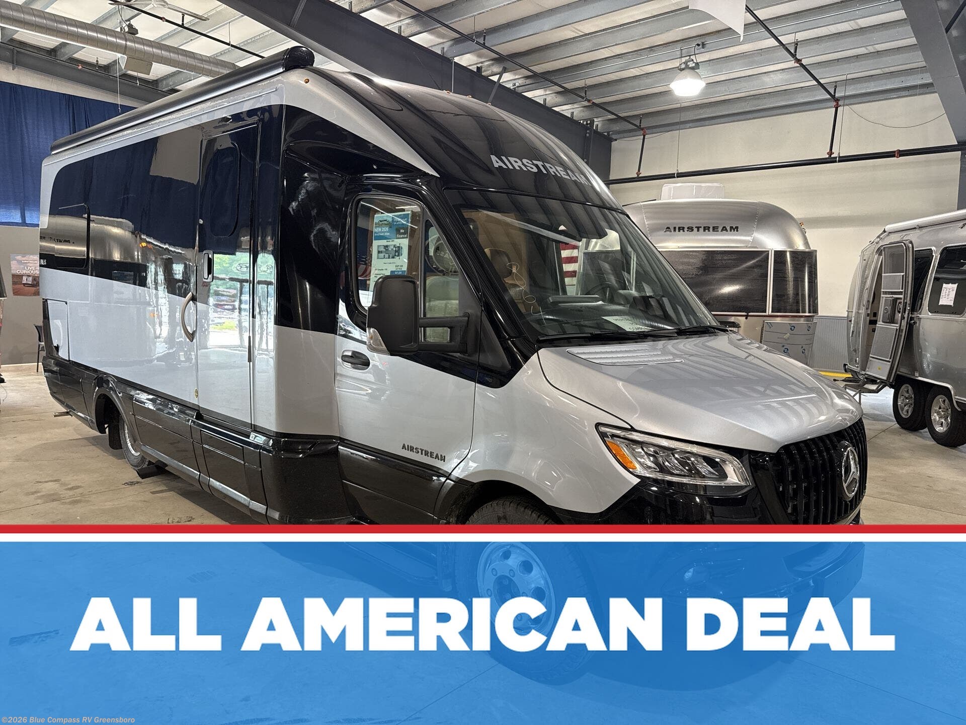 New 2027 Airstream Atlas 25RT Std. Model available in Colfax, North Carolina