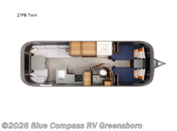 New 2027 Airstream Trade Wind 27FB Twin available in Colfax, North Carolina