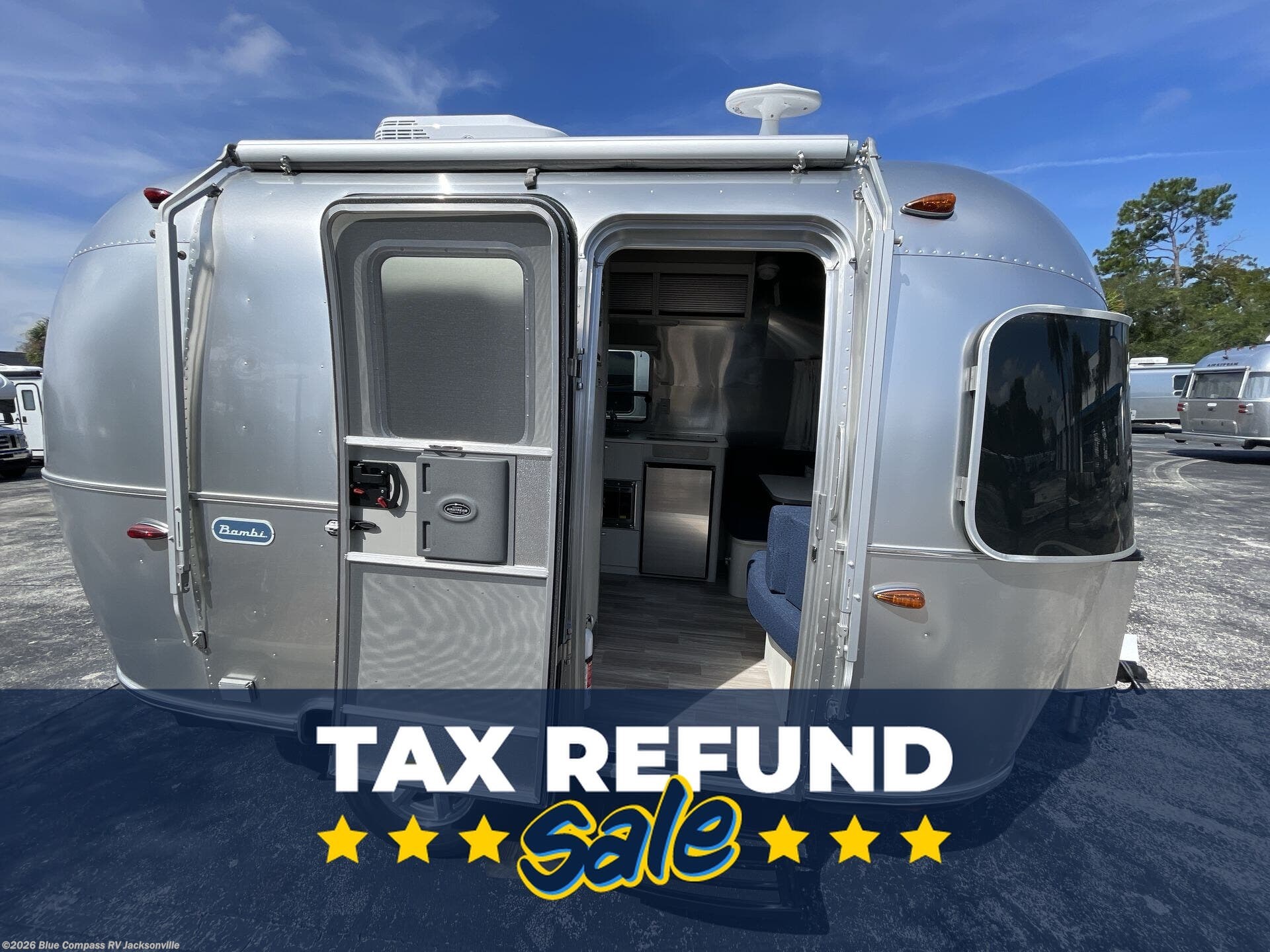 New 2026 Airstream Bambi 16RB available in Jacksonville, Florida