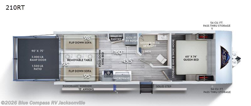 Used 2019 Forest River Salem FSX 210RT available in Jacksonville, Florida