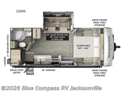 Used 2021 Forest River Rockwood Mini Lite 2204S available in Jacksonville, Florida