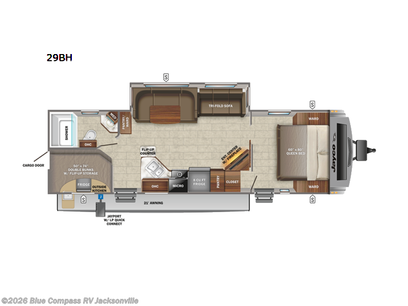 Used 2022 Jayco White Hawk 29BH available in Jacksonville, Florida