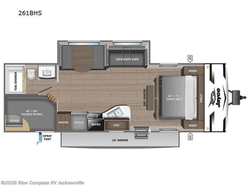 Used 2024 Jayco Jay Flight SLX 261BHS available in Jacksonville, Florida