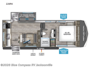 Used 2023 Grand Design Reflection 226RK available in Jacksonville, Florida