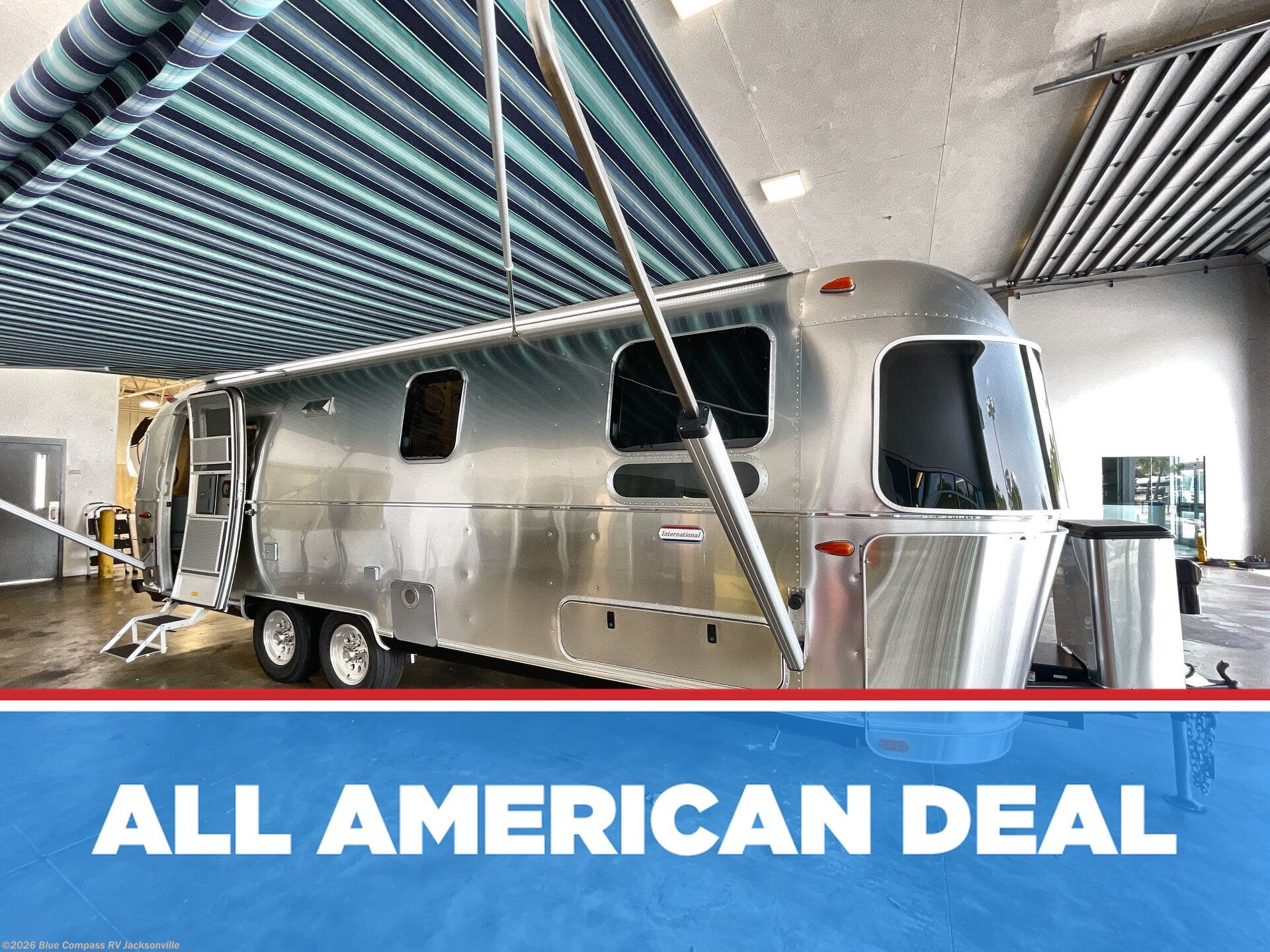 New 2027 Airstream International 27FB Twin available in Jacksonville, Florida