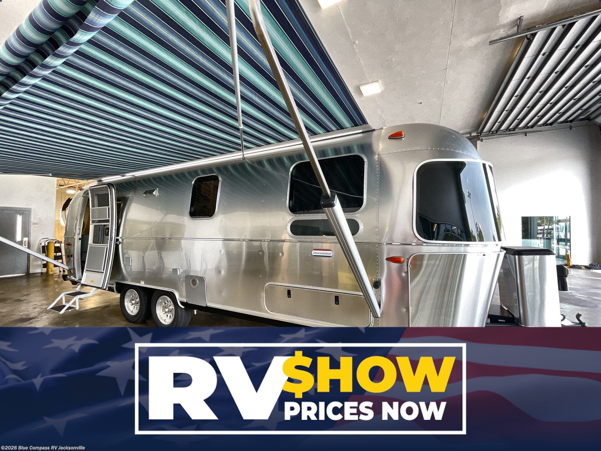 New 2027 Airstream International 27FB Twin available in Jacksonville, Florida