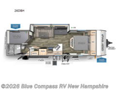 Used 2024 Forest River Cherokee Grey Wolf 26DBH available in Epsom, New Hampshire