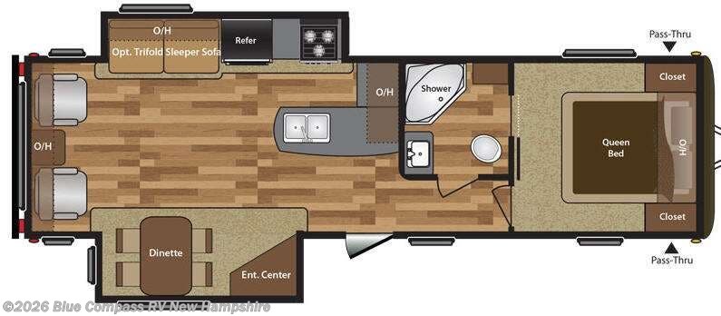 Used 2016 Keystone Hideout 30RLDS available in Epsom, New Hampshire