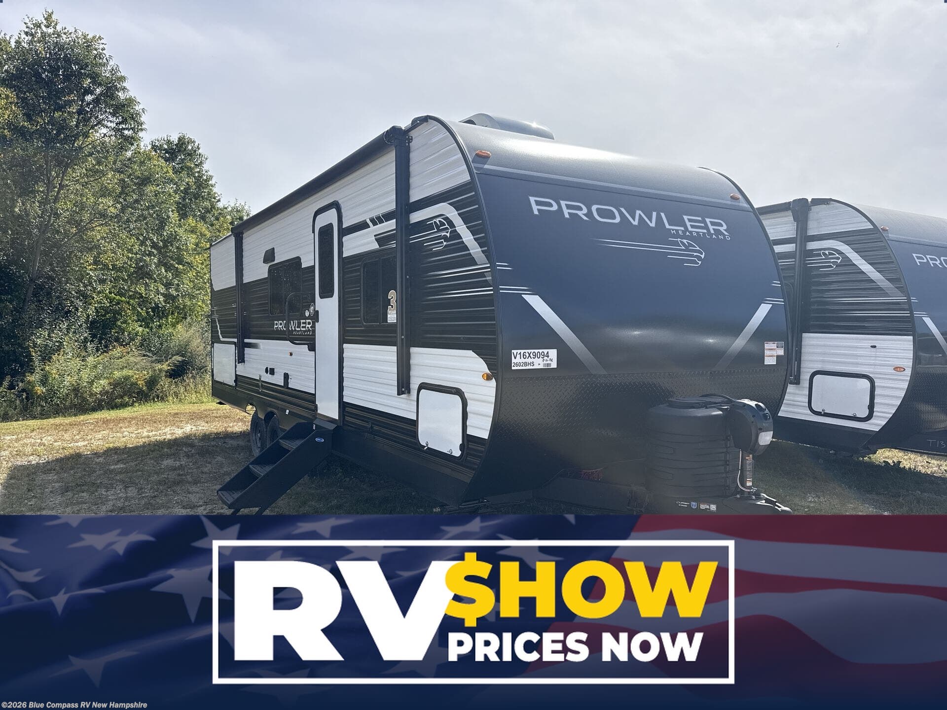 New 2027 Heartland Prowler 2602BHS available in Epsom, New Hampshire