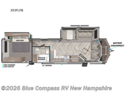 Used 2022 Forest River Wildwood Lodge 353FLFB available in Epsom, New Hampshire