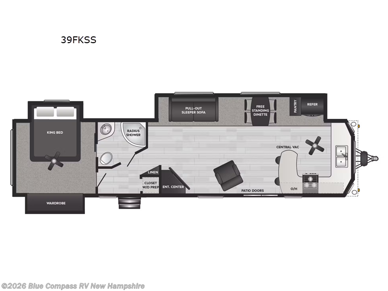 Used 2024 Keystone Retreat 39FKSS available in Epsom, New Hampshire