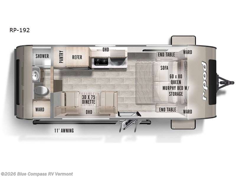 Used 2021 Forest River  R Pod RP-192 available in East Montpelier, Vermont