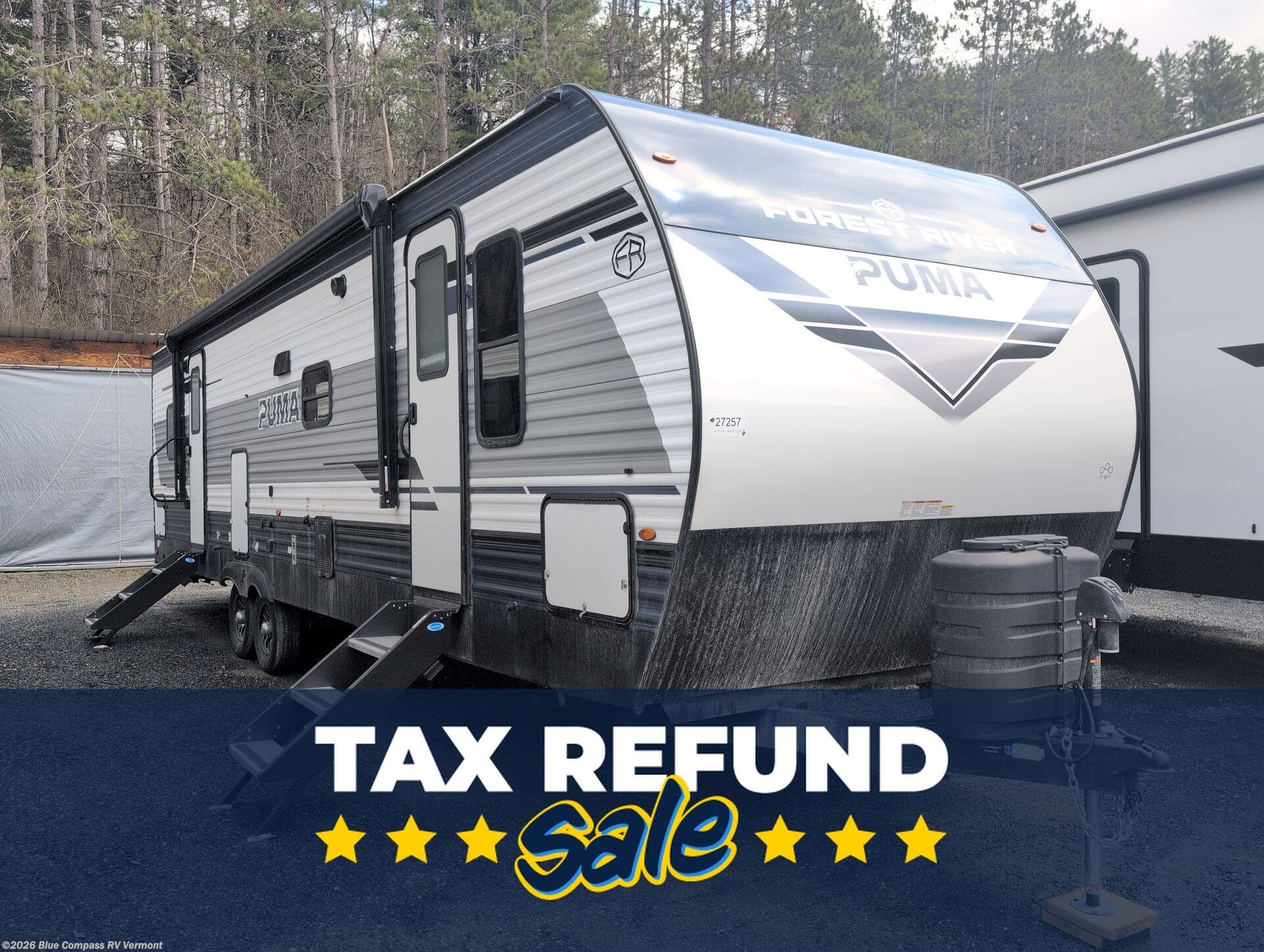 New 2026 Forest River Puma 337BH available in East Montpelier, Vermont