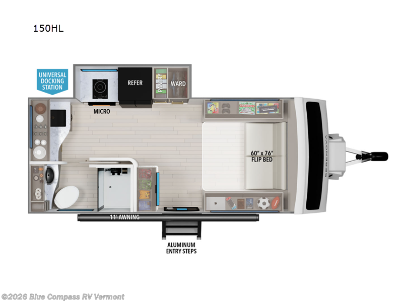 New 2026 Grand Design Serenova 150HL available in East Montpelier, Vermont
