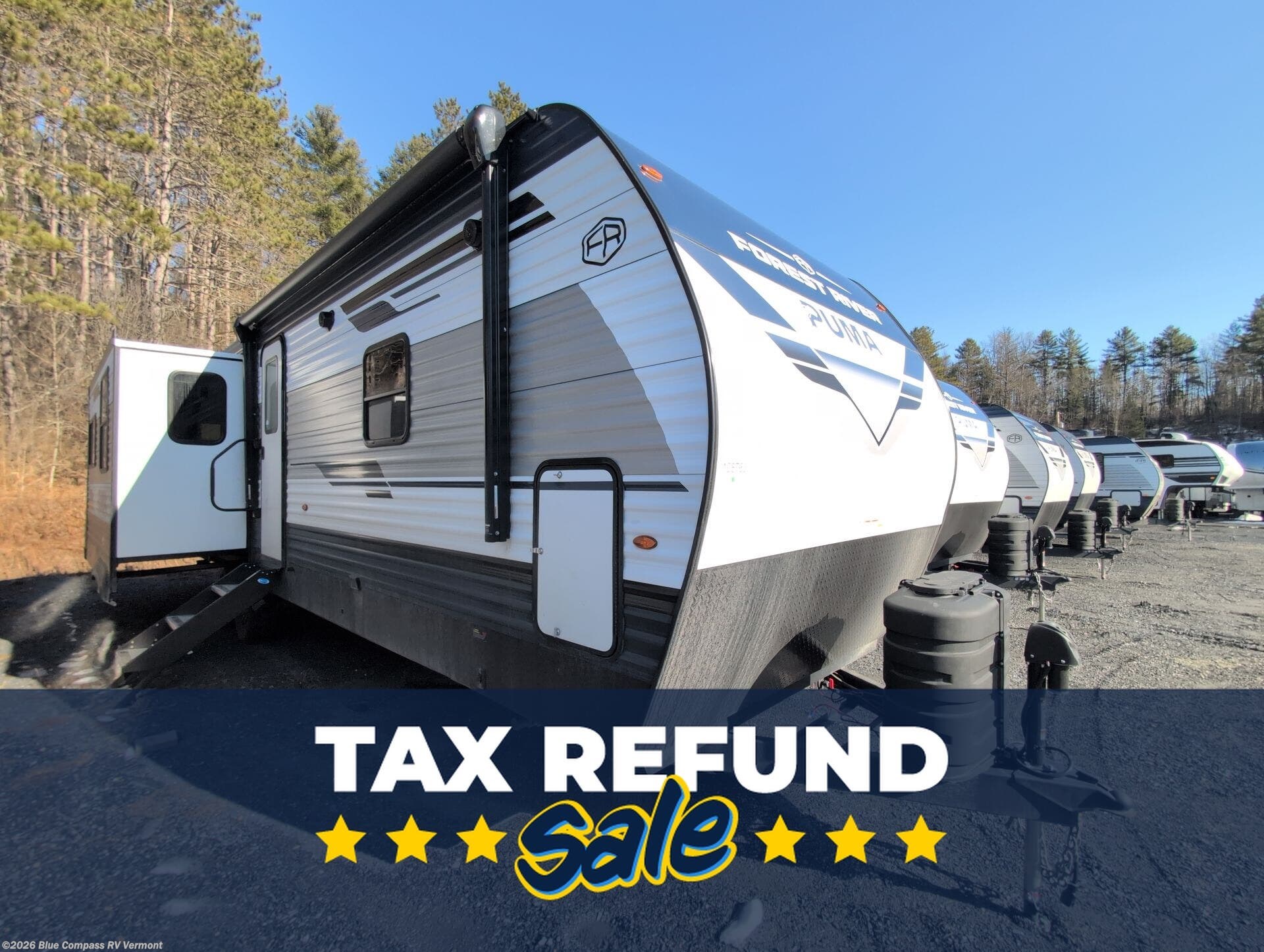 New 2026 Forest River Puma 31RLQS available in East Montpelier, Vermont