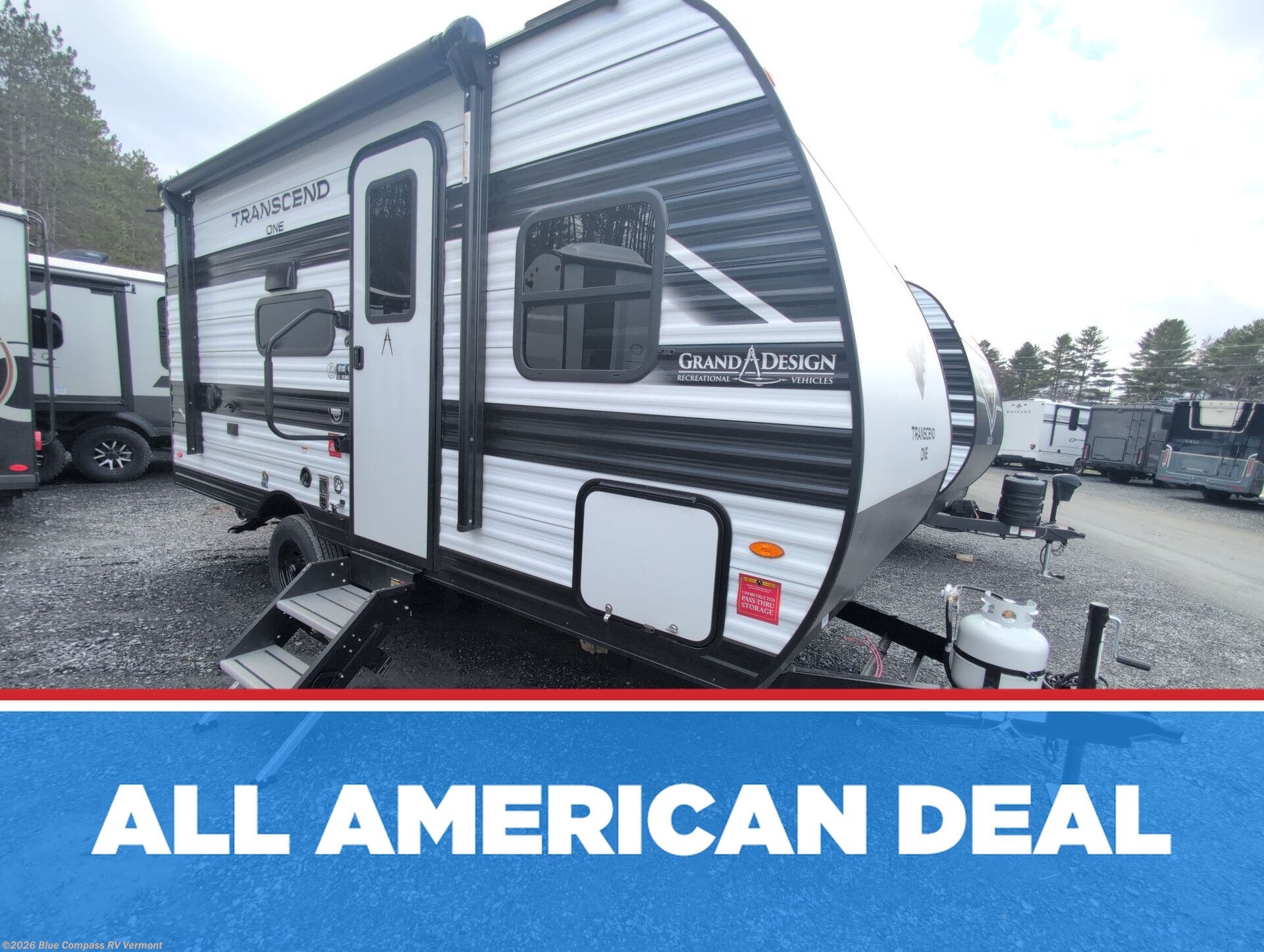 New 2026 Grand Design Transcend One 151BH available in East Montpelier, Vermont