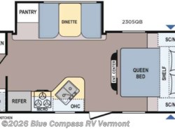 Used 2016 Coleman Light 2305QB available in East Montpelier, Vermont