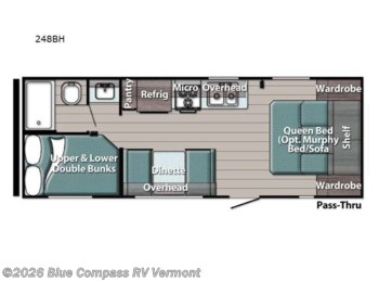 Used 2021 Gulf Stream Ameri-Lite Ultra Lite 248BH available in East Montpelier, Vermont
