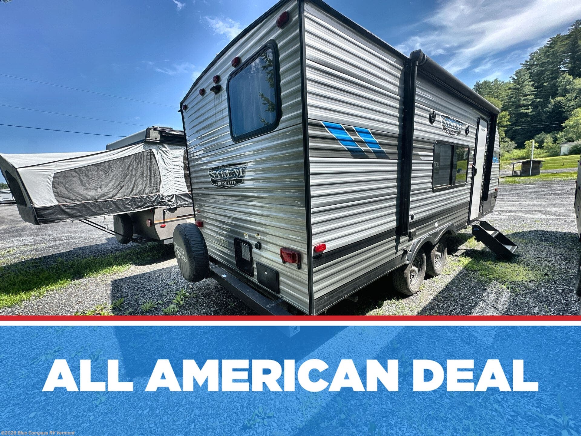 Used 2022 Forest River Salem Cruise Lite 19DBXL available in East Montpelier, Vermont