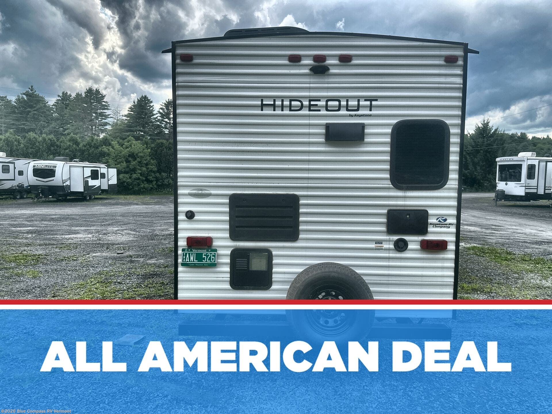Used 2020 Keystone Hideout 28RKS available in East Montpelier, Vermont