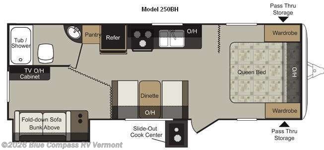 Used 2012 Keystone Passport 250BH available in East Montpelier, Vermont