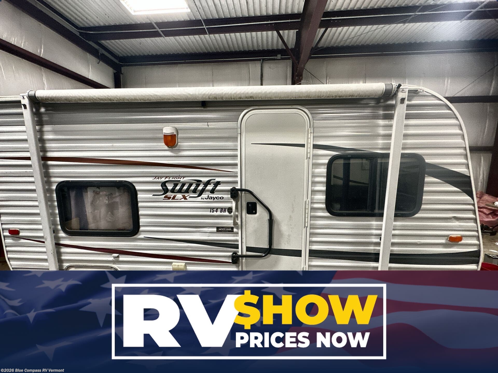Used 2013  Jayco Jay Flight SLX 154BH by Jayco from Blue Compass RV Vermont in East Montpelier, VT
