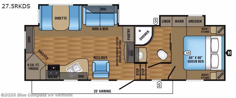 Used 2017 Jayco Eagle HT 27.5RKDS available in East Montpelier, Vermont