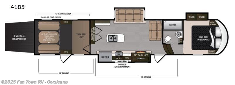 Used 2019 Dutchmen Voltage V4185 available in Corsicana, Texas