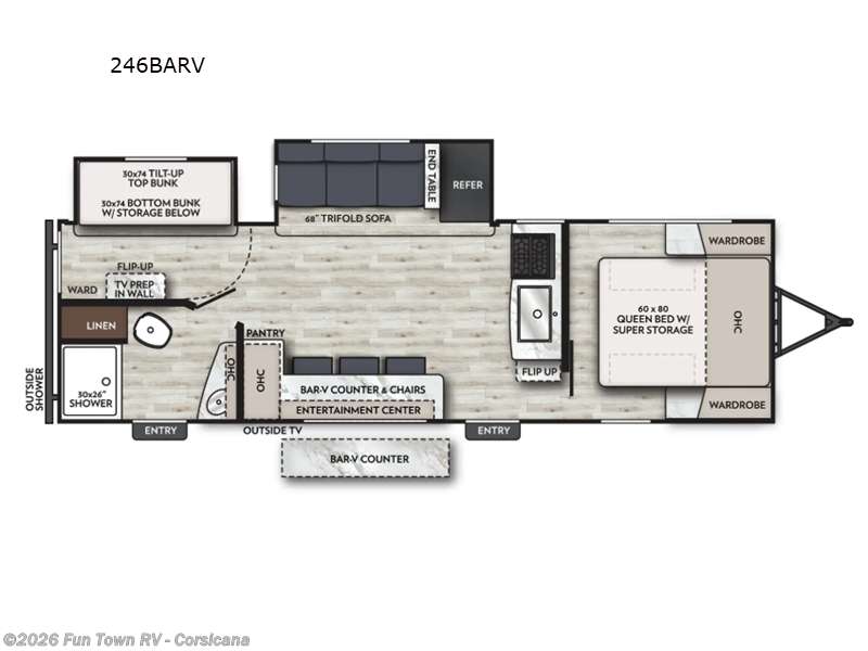 New 2026 Coachmen Apex Ultra-Lite 246BARV available in Corsicana, Texas