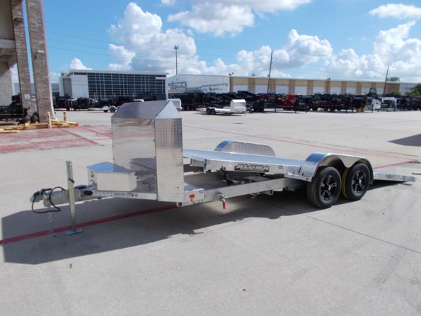 2023 Aluma 8218ANV-TILT-TA 18' Aluminum Tiltbed  Car Trailer available in Houston, TX