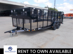 2023 Load Trail 83X18 Tall Mesh Side Landscape Trailer 7K GVWR