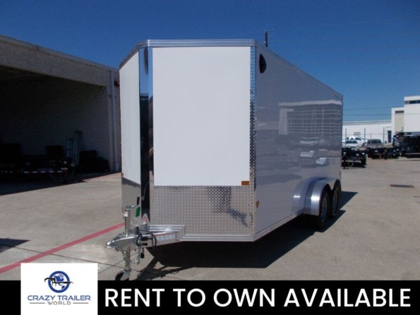 2024 Stealth 7X16 Aluminum Enclosed Cargo Trailer Extra Tall available in Houston, TX
