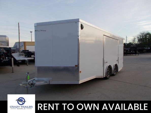 2024 Stealth 8.5X20 Extra Height Aluminum Enclosed Trailer available in Houston, TX
