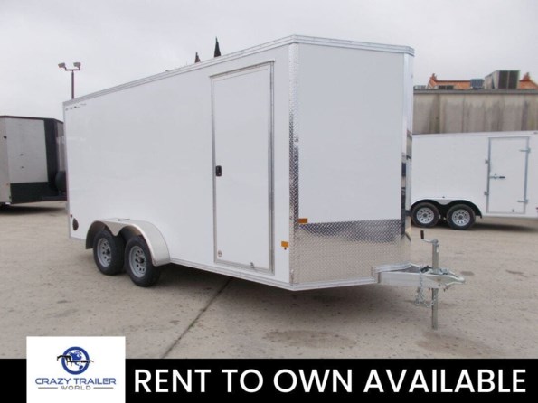 2024 Stealth 7.4X16 Aluminum Enclosed Cargo Trailer Extra Tall available in Houston, TX