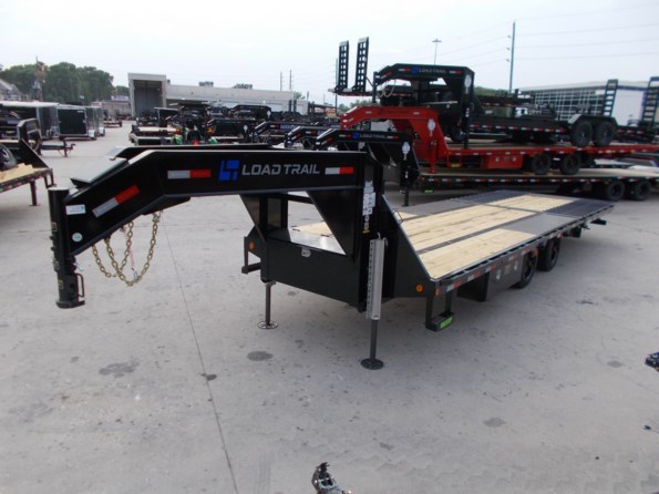 2024 Load Trail GL 102x28 Hydraulic Dovetail Gooseneck Trailer 24K LB available in Houston, TX