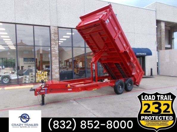 2024 Load Trail DL 83X16 High Side Dump Trailer 14K GVWR available in Houston, TX