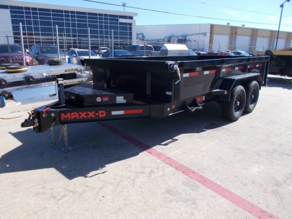 2022 MAXX-D 83x14x2 Dump Trailer 14K GVWR USED available in Houston, TX