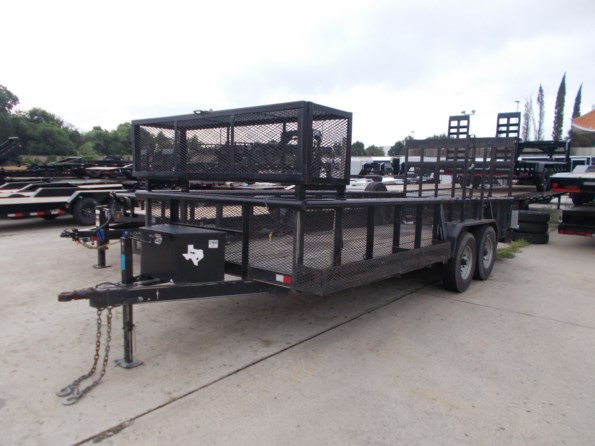 2021 Trailerman Trailers TRR EQUIPMENT LANDSCAPING TRAILER USED 14K GVWR available in Houston, TX
