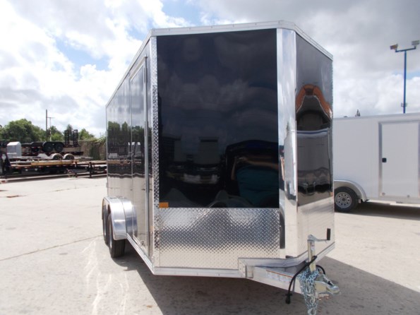 2024 Stealth 7.4X14 Extra Tall Aluminum Enclosed Cargo Trailer available in Houston, TX