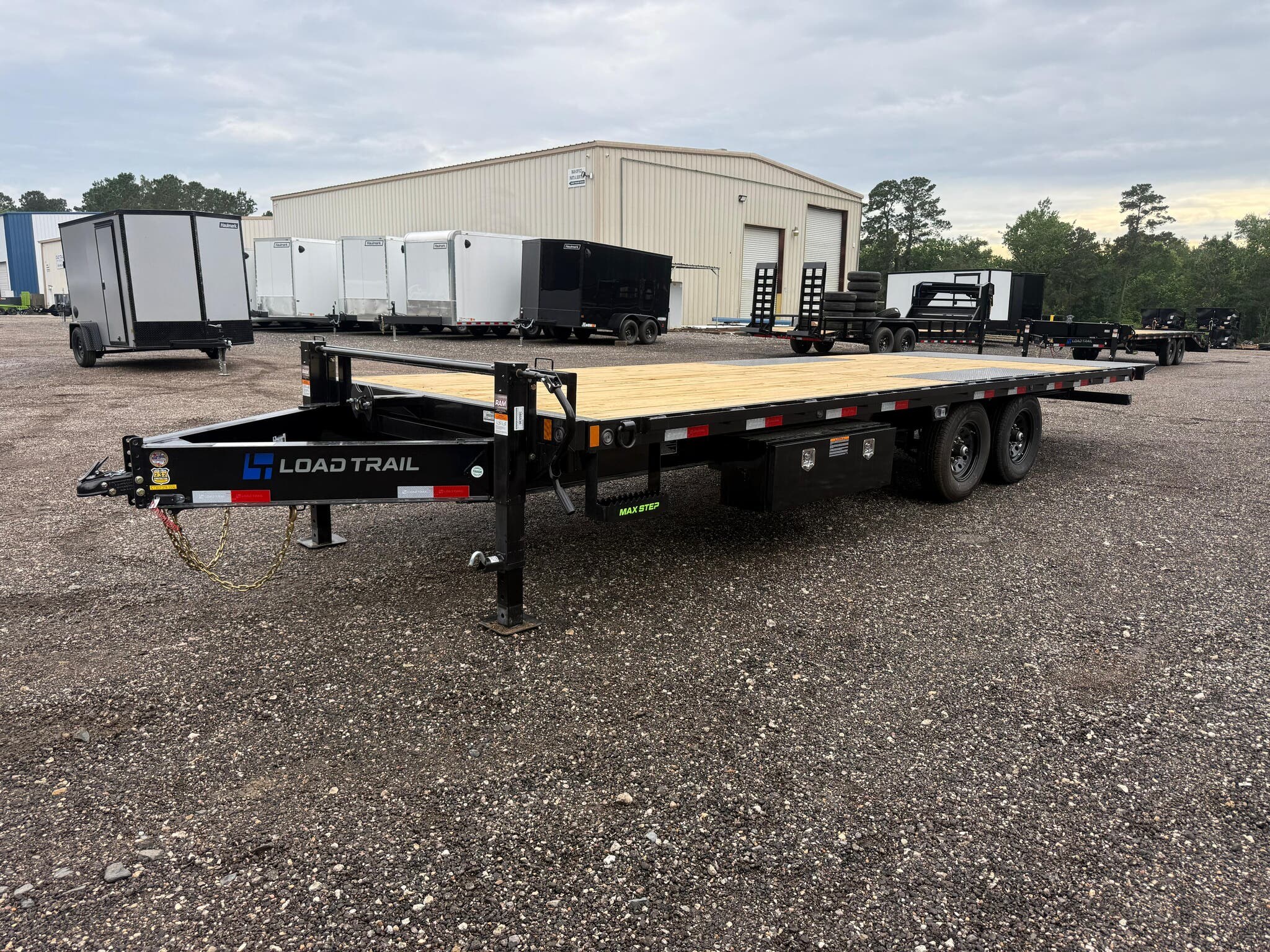 2026 Load Trail PE 102X24 Pintle Hook Equipment Tilt Deck Trailer 14K