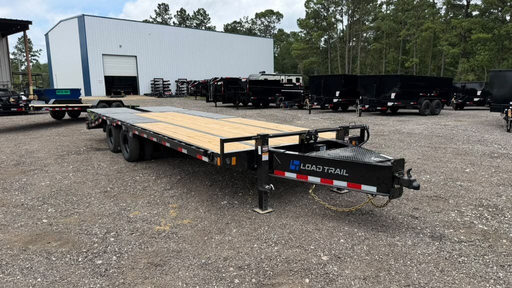 2027 Load Trail PP 102X25 Deckover Flatbed Pintle Hook Trailer 24K LB