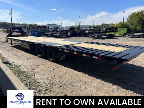 2023 Load Trail 102X40 Gooseneck Hydraulic Dovetail Air Ride Trail available in Ennis, TX