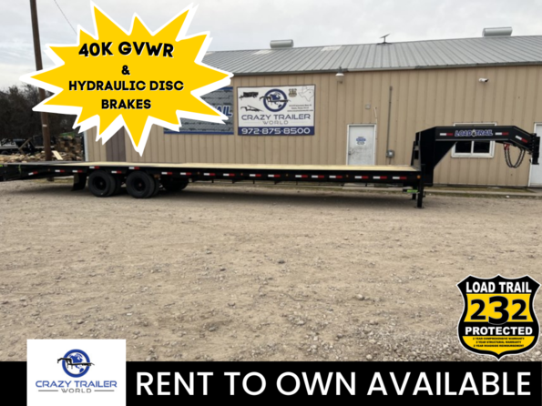 2023 Load Trail 102X40 Gooseneck Hotshot Trailer 40000 LB GVWR available in Ennis, TX