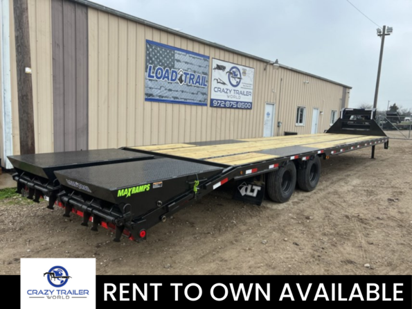 2023 Load Trail 102X40 Low Pro Gooseneck Flatbed Trailer 25.9K GVW available in Ennis, TX