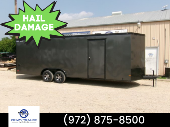 2023 Wells Cargo 8.5X24 Extra Tall Enclosed Cargo Trailer  9990GVWR available in Ennis, TX