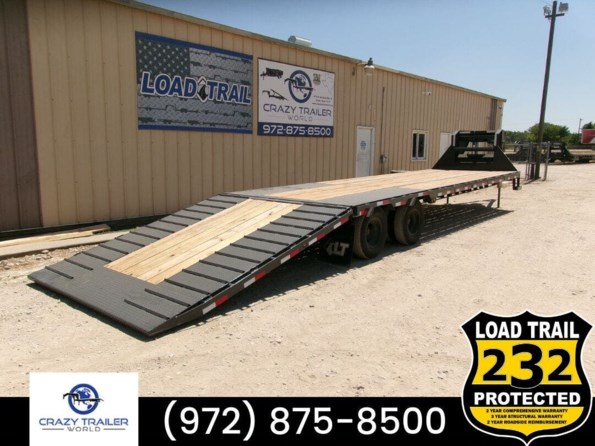 2024 Load Trail 102X36 Hydraulic Dovetail Gooseneck Flatbed 25.9K available in Ennis, TX