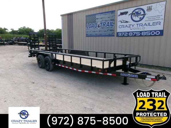 2024 Load Trail 83X22 PipeTop Equipment Trailer 14K GVWR available in Ennis, TX